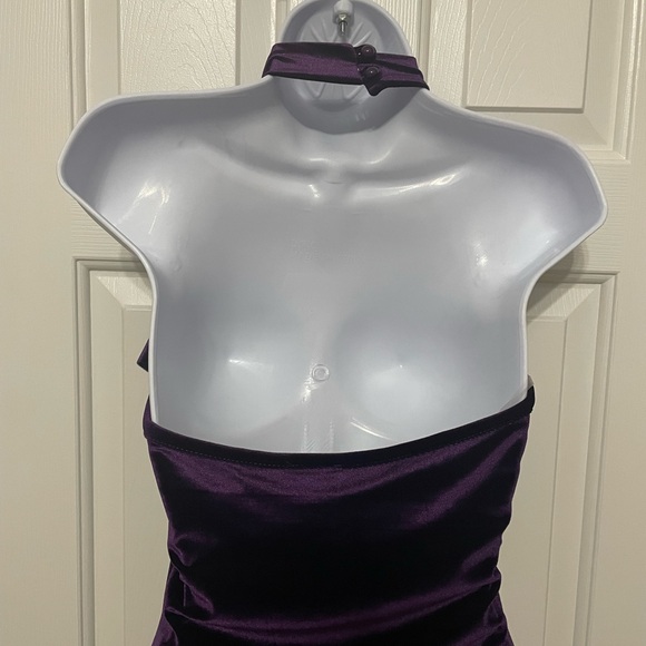 ⚡️ FLASH - Purple backless dress - Picture 5 of 8